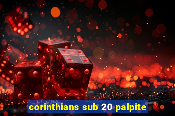 corinthians sub 20 palpite